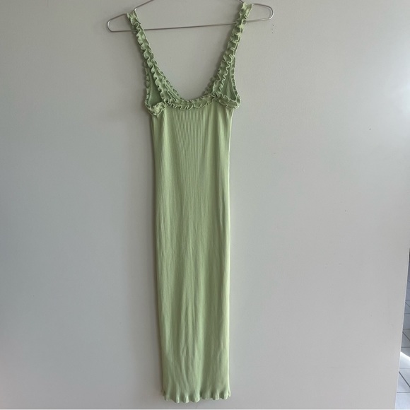 Aritzia Wilfred Free Halo Dress in Pistachio Pudding - Picture 8 of 15